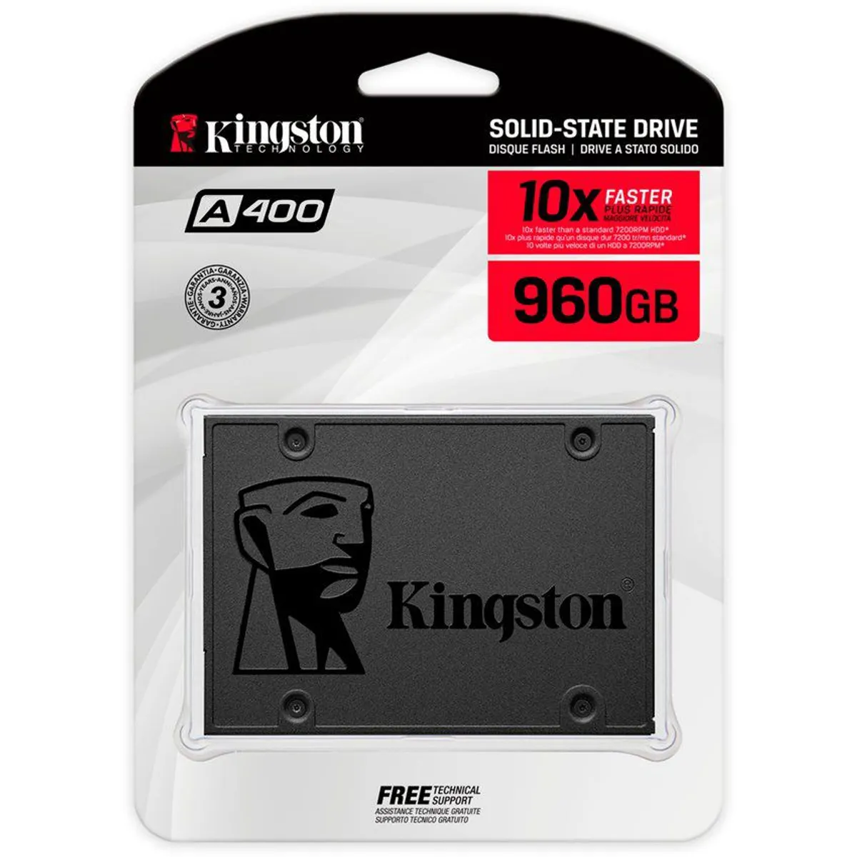 DISCO SOLIDO SSD 960GB KINGSTON A400 SATA 2.5